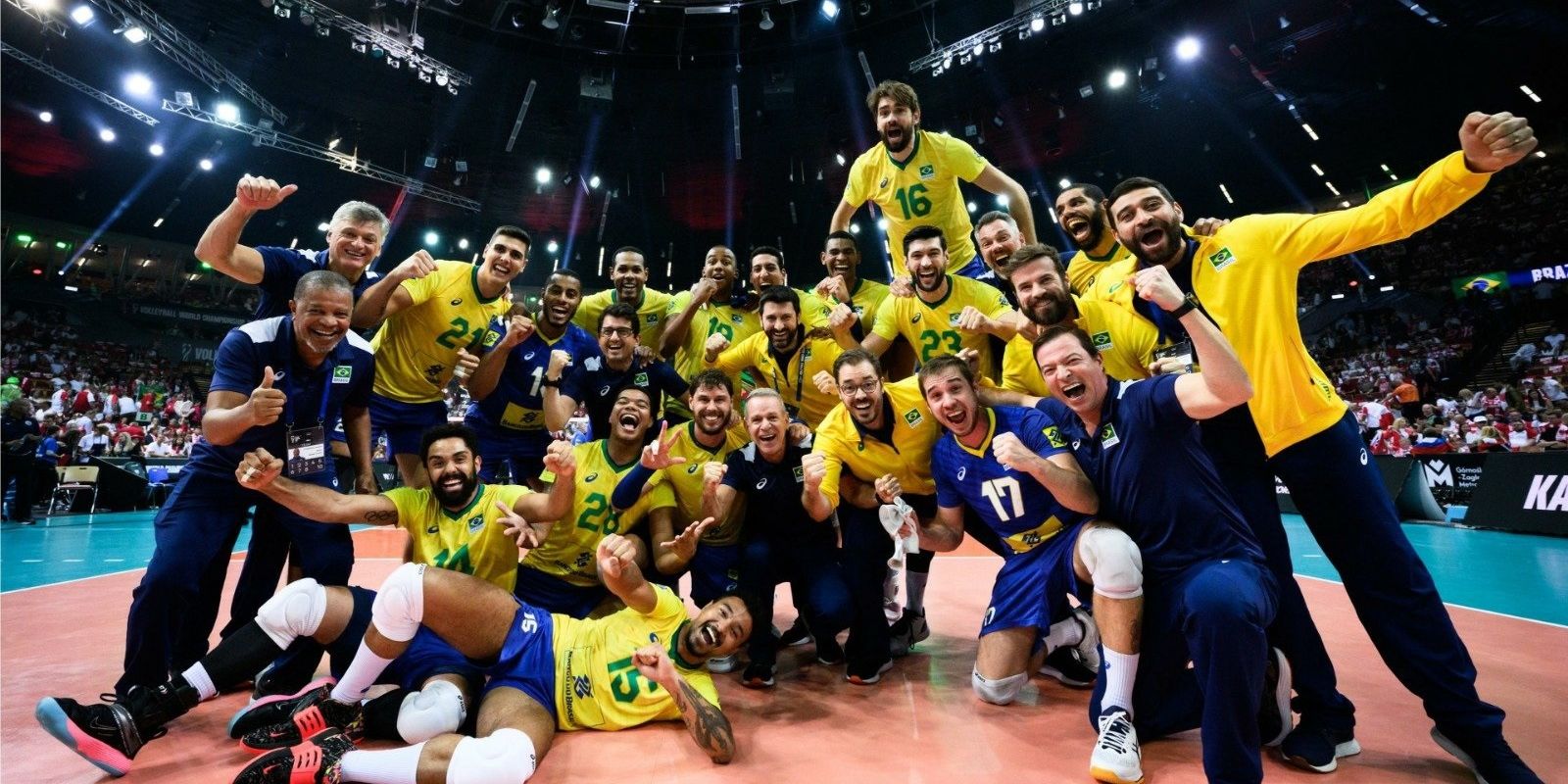 Le Brésil affrontera des adversaires aux Jeux pré-olympiques de volleyball, en septembre