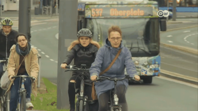 Cidade alemã quer se tornar a capital das bicicletas