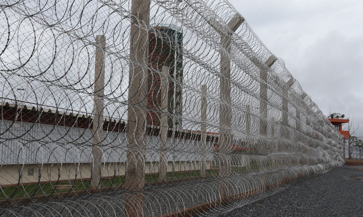 Brasília – Obras da Penitenciária Federal de Segurança Máxima de Brasília, dentro do Complexo Penitenciário da Papuda (Valter Campanato/Agência Brasil)