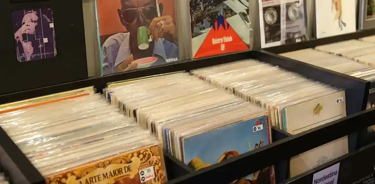 Lojas discos de vinil