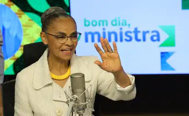 Brasília (DF) 05/05/2025  - A ministra do Meio Ambiente e Mudança do Clima, Marina Silva, participa do programa Bom Dia, Ministra Foto: Fabio Rodrigues-Pozzebom/ Agência Brasil