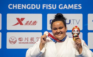 Agatha Silva conquista bronze, a primeira medalha do Brasil nos Jogos Mundiais Universitários - em 31/07/2023