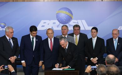 Brasília - Governo lança o Programa de Revitalização da Bacia Hidrográfica do Rio São Francisco (José Cruz/Agência Brasil)