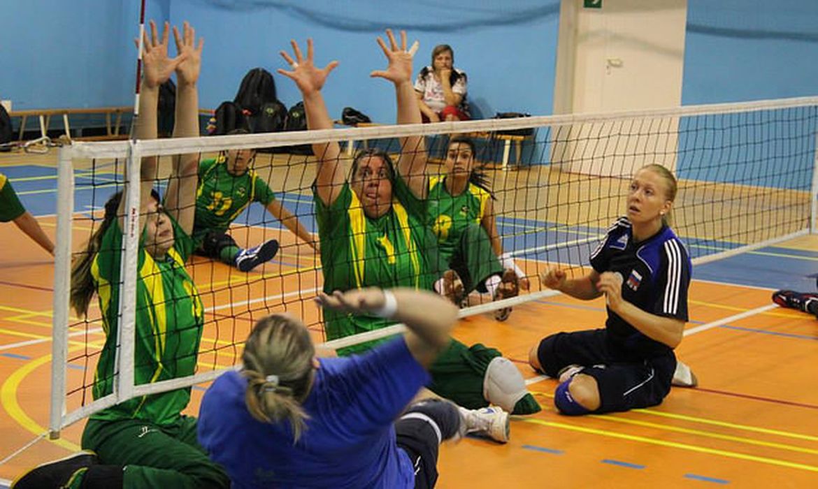 Seleção brasileira feminina de vôlei sentado - Divulgação/CPB