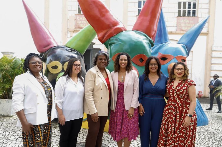 Ministra da Igualdade Racial, Anielle Franco, em Salvador (BA). Foto: Emanuel Bulos photography