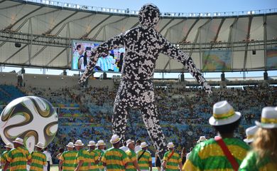 Show de encerramento Copa da Copa do Mundo de 2014,  no Estádio Maracanã (Marcello Casal Jr/Agência Brasil)