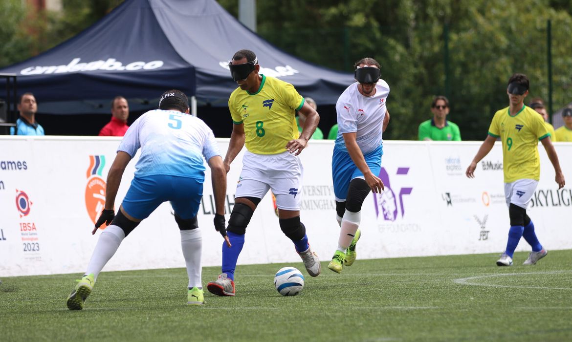 brasil, frança, copa do mundo, futebol de cegos