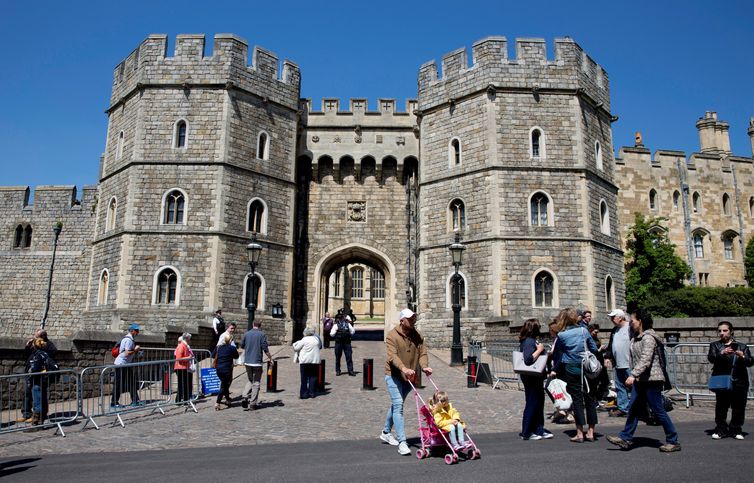 Castelo de Windsor, onde será realizado o casamento de Harry e Meghan Markle
