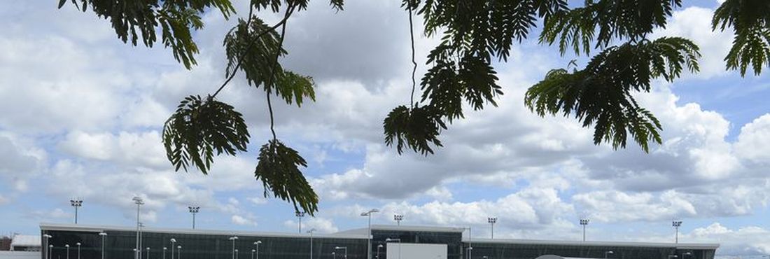 Manaus - Obras de reforma e ampliação do aeroporto Eduardo Gomes, em Manaus