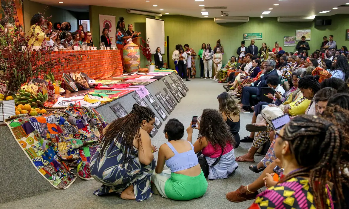 Brasília (DF) 14/06/2023 - Ministros participam da abertura do 2° Encontro Nacional de Mulheres Quilombolas. Foto Antônio Cruz/Agência Brasil