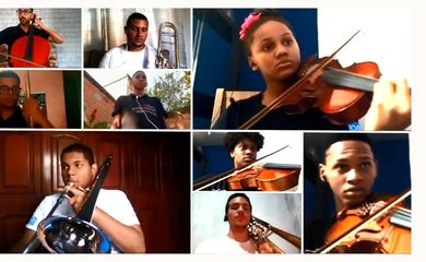 orquestra de estudantes