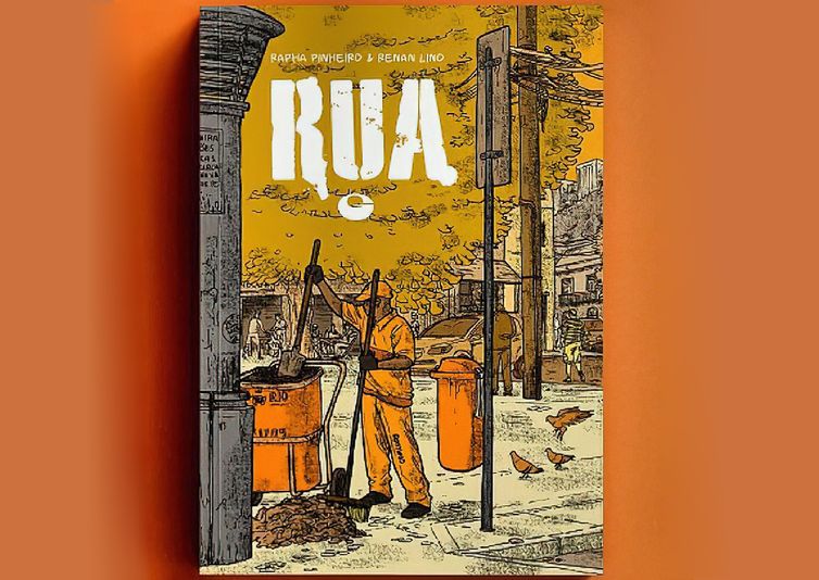 06/09/2023, Livro do quadrinista Rapha Pinheiro à venda no espaço 'Artists Alley' na Bienal do Rio. Foto: Divulgação