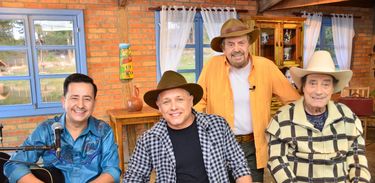 Paulinho Del Ribeiro recebe a dupla Caique e Kauê e o cantor Marcelo Costa no Canto e Sabor do Brasil