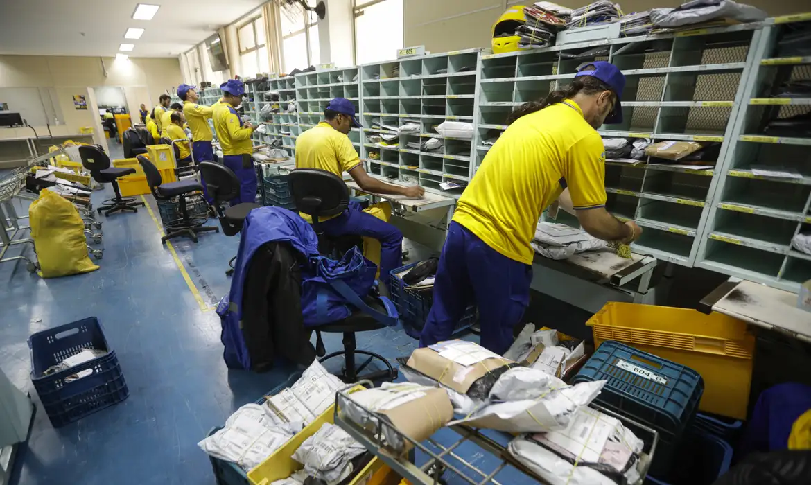 Brasília (DF) 24/01/2022 – Unidade de distribuição dos Correios em Brasília.
Foto: Joédson Alves/Agência Brasil