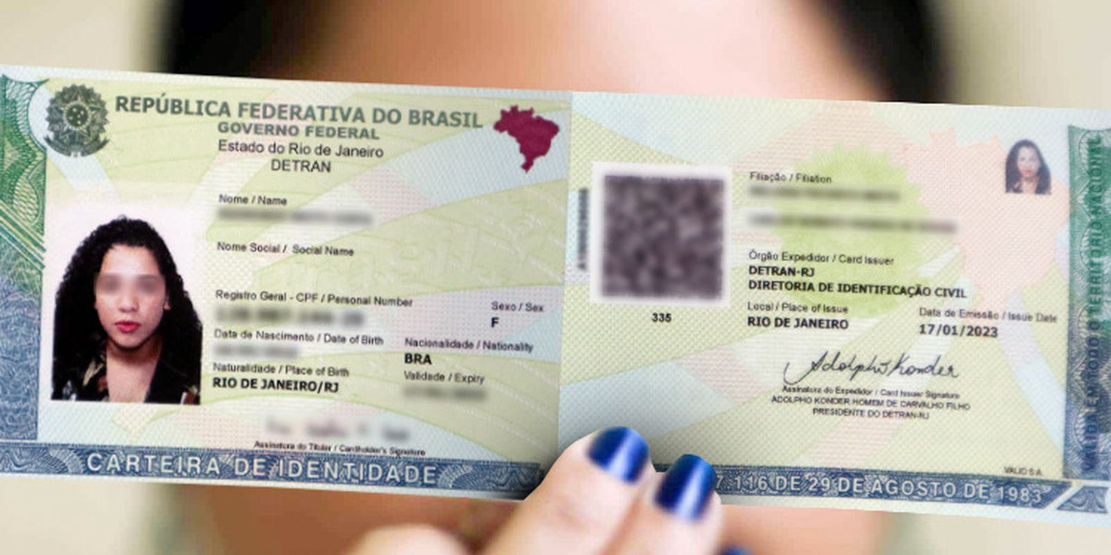 Carteiras de identidade poderão ser agendadas no site do IGP - Rio