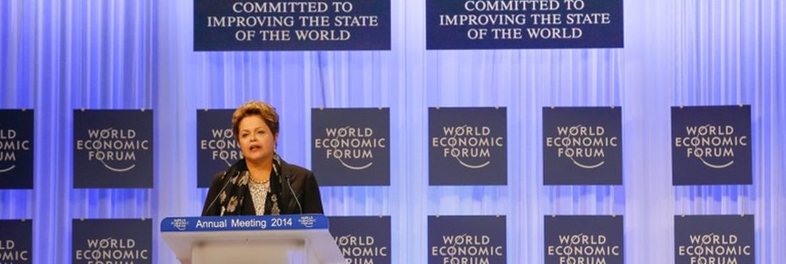Presidenta Dilma discursa no Fórum Mundial Econômico, em Davos