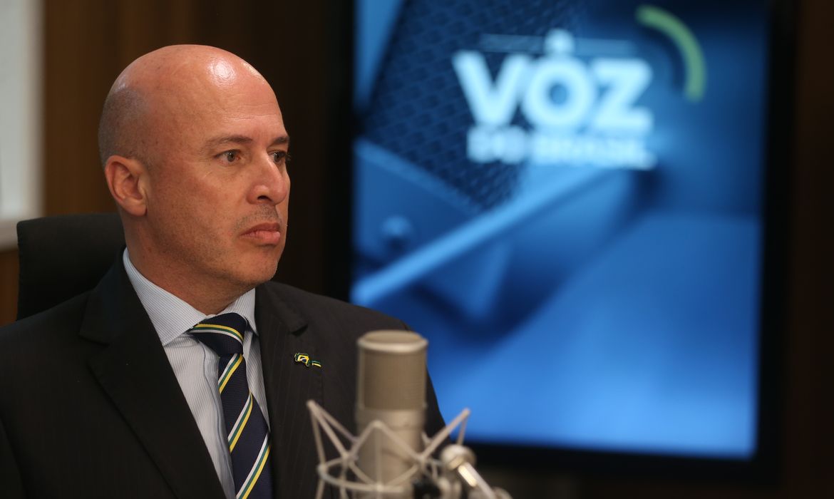 Secretário Especial de Comunicação Social André Costa, é o entrevistado no programa A Voz do Brasil