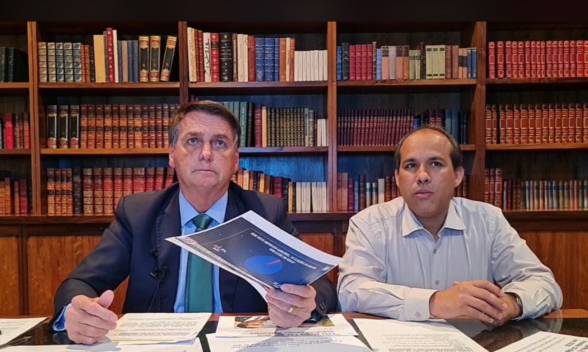Pronunciamento do Presidente - 05/08/2021 - PR Jair Bolsonaro.