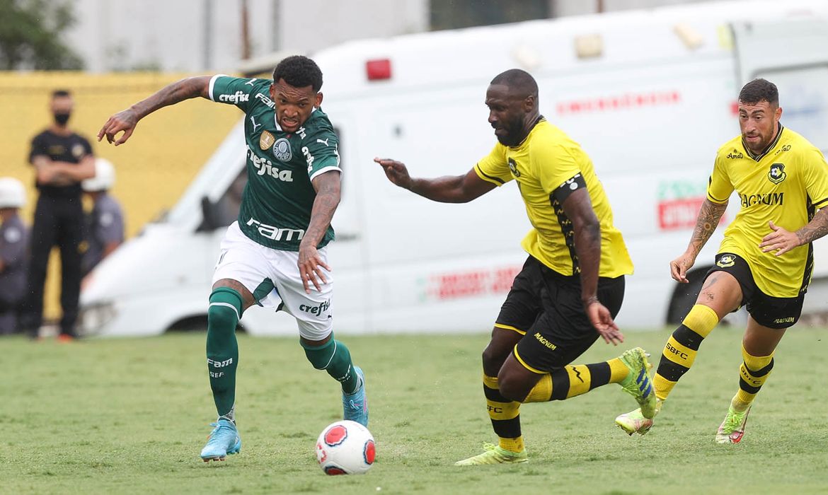 Palmeiras arranca empate em 1 a 1 com São Bernardo - Paulista 2022 - Paulistão