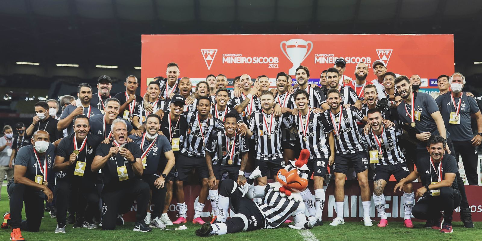  Clube Atlético Mineiro, Galo Campeão, Campeão