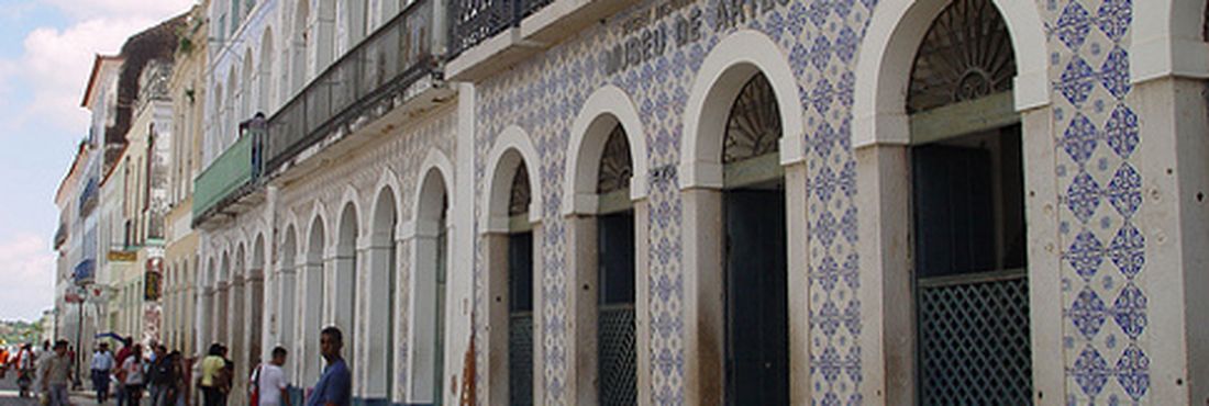 Rua do centro histórico de São Luis
