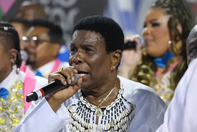 Rio de Janeiro (RJ), 03/03/2025 – Beija-Flor de Nilópolis desfila no segundo dia de carnaval do grupo Especial na Marquês de Sapucaí, na região central do Rio de Janeiro. Foto: Tomaz Silva/Agência Brasil