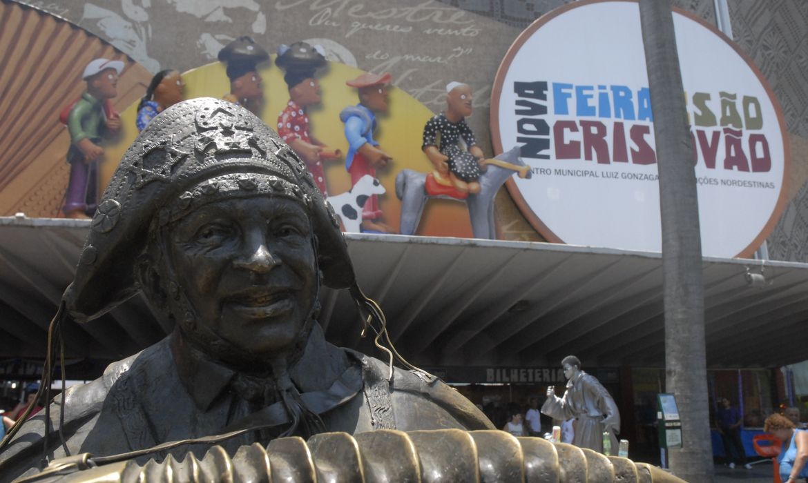 A Feira de São Cristóvão, no Rio de Janeiro, é um espaço que celebra as tradições e a cultura nordestina, na capital fluminense (Arquivo/Tânia Rêgo/Agência Brasil)