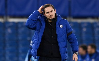 Ex-técnico do Chelsea Frank Lampard _demissão _ em 25/01/2021