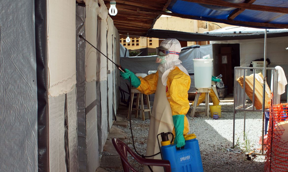 Centro de tratamento contra o ebola (Luis Fonseca/Agência Lusa/Direitos Reservados)
