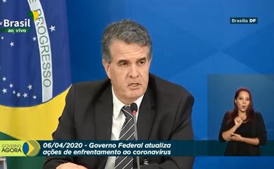 Governo fala sobre ações de combate ao coronavírus