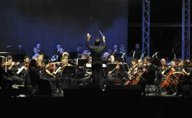 Brasília, DF. 18/03/2018 - Orquestra Sinfônica do Teatro Nacional Claudio Santoro.
Foto: Gabriel Jabur/Agencia Brasília.