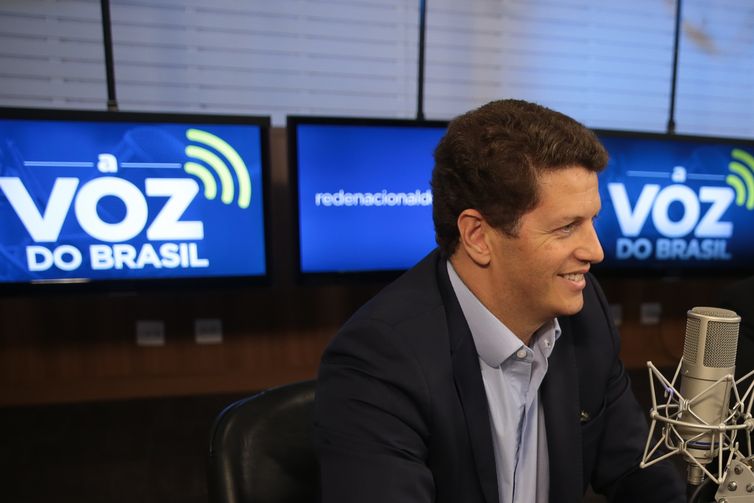Marcello Casal jr/Agência Brasil Ministro do Meio Ambiente, Ricardo Salles, participa do programa A Voz do Brasil