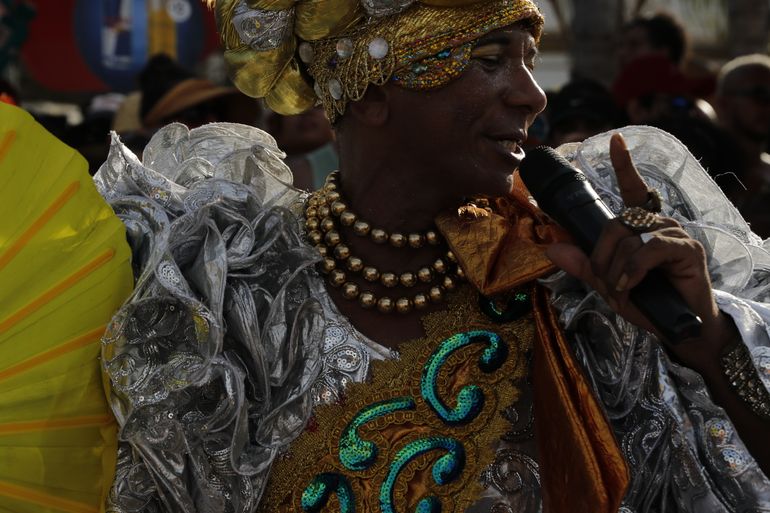Cortejo de carnaval do bloco Rio Maracatu | Agência Brasil