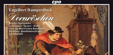 Capa do CD da ópera &quot;Dornröschen&quot;, de Humperdinck.