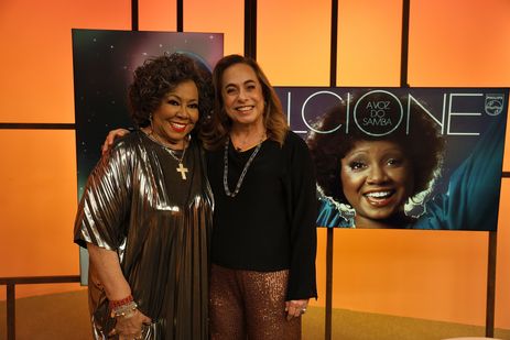 Alcione e Cissa Guimarães no Sem Censura especial