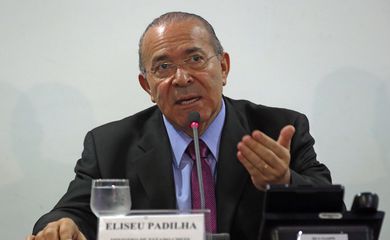Brasília - O ministro da Casa Civil, Eliseu Padilha, apresenta balanço do Incra sobre a reforma agrária em 2017 (Antonio Cruz/Agência Brasil)