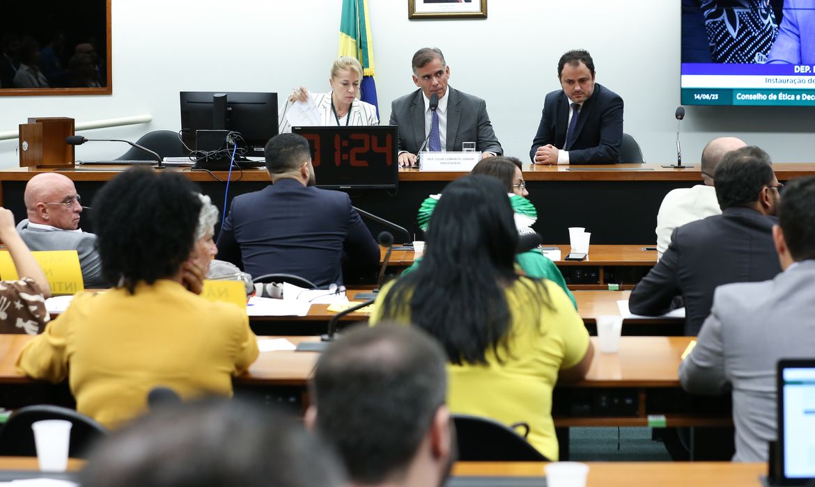 Brasília (DF) 14-06-2023 Reunião do Conselho de Ética da Câmara para  instauração de processos por quebra de decoro contra seis parlamentares. Foto Lula Marques/ Agência Brasil.