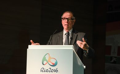 Rio de Janeiro - O presidente do Comitê Rio 2016, Carlos Arthur Nuzman, fala na apresentação dos ingressos dos Jogos Olímpicos, no Comitê Rio 2016, na Cidade Nova  (Tomaz Silva/Agência Brasil)