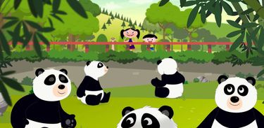 Luna conhece os pandas na Reserva de Wolong, na China