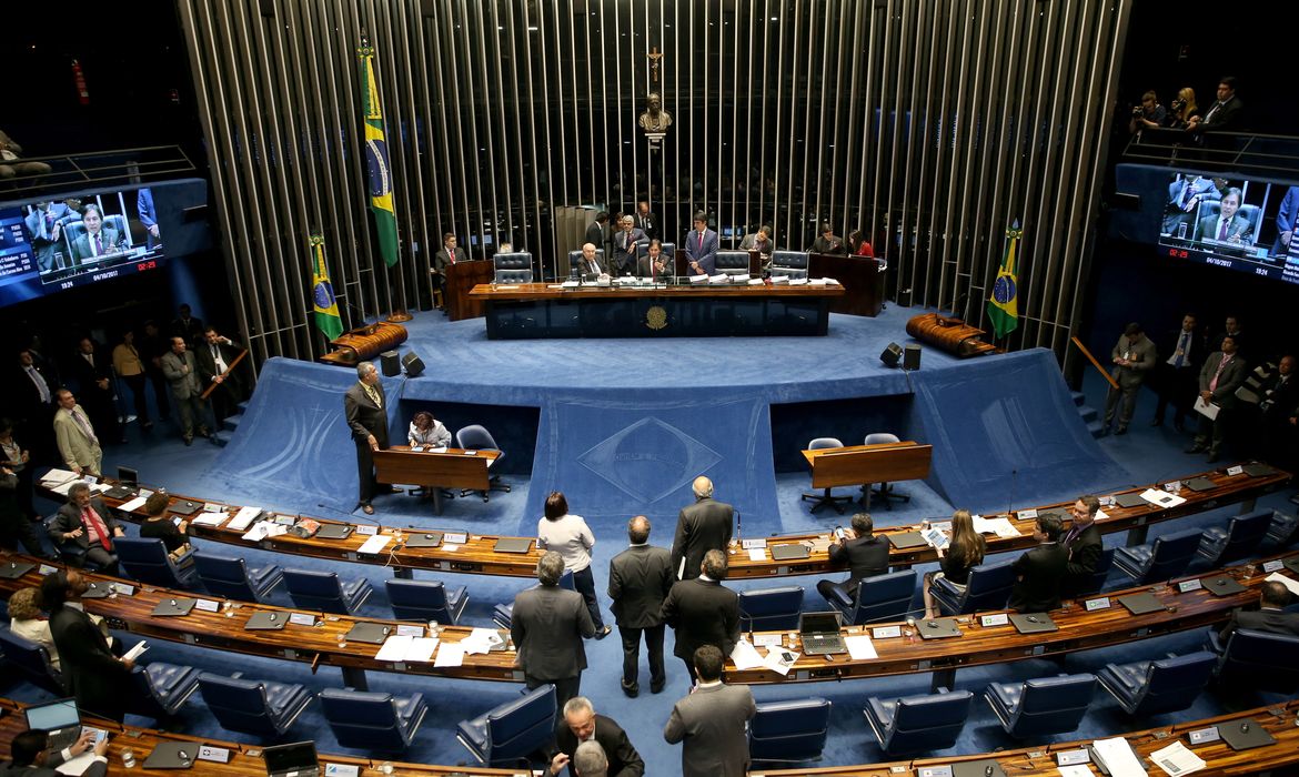 Brasília - Plenário do Senado aprova reforma na lei de execução penal (Wilson Dias/Agência Brasil)