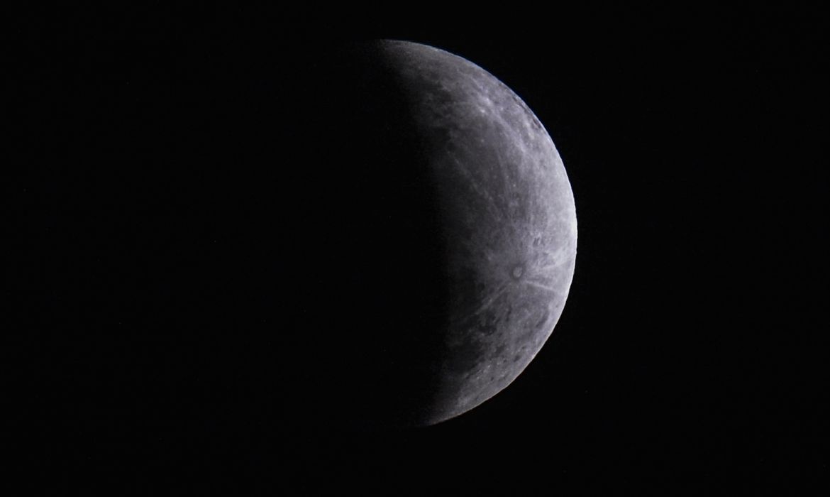 Eclipse parcial da lua