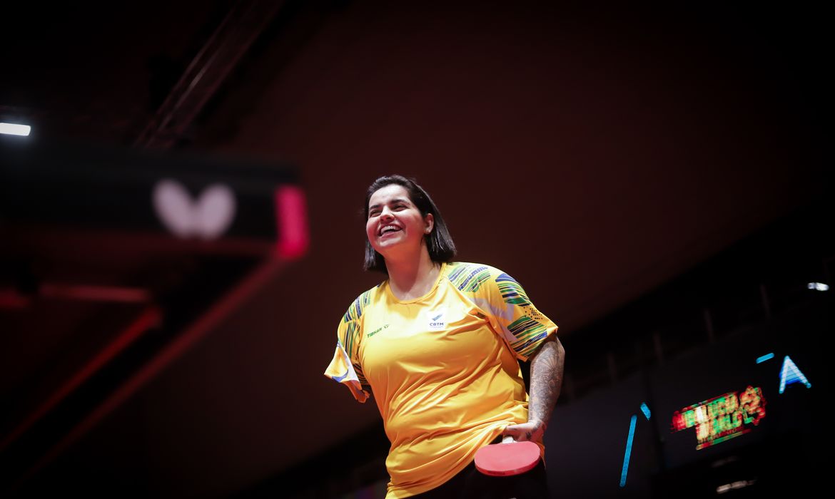 bruna alexandre, tênis de mesa paralímpico, brasil, seleção brasileira