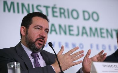 Brasília - O ministro do Planejamento, Desenvolvimento e Gestão, Dyogo Oliveira, durante divulgação do Relatório de Avaliação de Receitas e Despesas Primárias do terceiro bimestre (José Cruz/Agência Brasil)