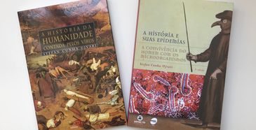 Livros sobre a História das epidemias de autoria do infectologista Stefan Ujvari
