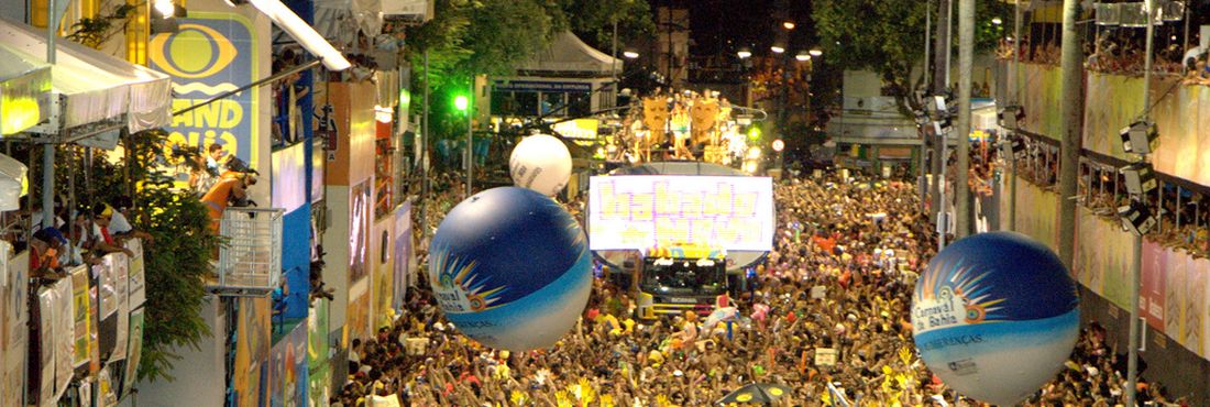Circuito Osmar (Campo Grande) durante o carnaval de Salvador