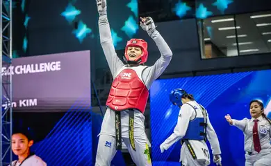 Coreia do Sul - 31/08/2025 -Brasileira supera campeã olímpica e vence Grand Prix de taekwondo
Maria Clara Pacheco ganha etapa do circuito pela segunda vez no ano. Foto World Taekwondo/Divulgação