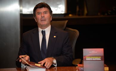 Rio de Janeiro - Ministro do STF e vice-presidente do TSE, Luiz Fux lança o livro Novos Paradigmas do Direito Eleitoral, no TJRJ  (Fernando Frazão/Agência Brasil) 