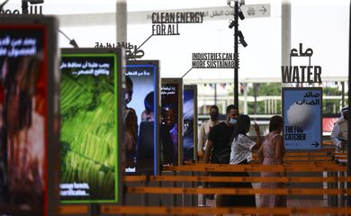 O pavilhão da Oportunidade, na Expo Dubai 2020.