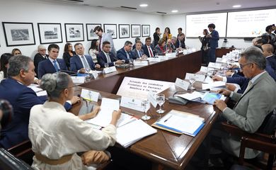 Brasília (DF), 19/09/2024 – O ministro da Casa Civil, Rui Costa, durante reunião com governadores para discutir possíveis ações conjuntas contra queimadas e incêndios florestais. Foto: Valter Campanato/Agência Brasil