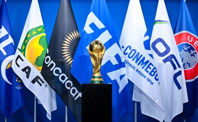 Troféu da Copa do Mundo
 4/10/2023   Divulgação via REUTERS